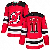 Devils 11 Brian Boyle Red Drift Fashion Adidas Jersey